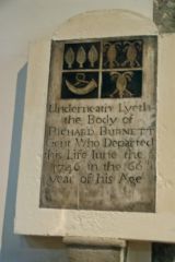 Burnett memorial tablet