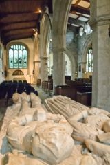 Bulkeley tomb and effigies