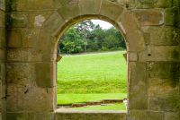 Belsay Castle, Doorway arch