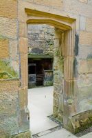 Belsay Castle, Interior doorway