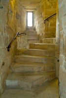 Belsay Castle, Spiral stair