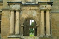 Belsay Castle, The main castle entrance