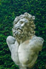 Classical statue in the garden
