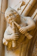 Playing the pipes - two at a time!