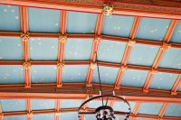Beverley, St Mary's Church, Vestry ceiling with celestial map