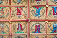 Beverley, St Mary's Church, Chancel ceiling