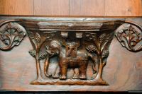Beverley, St Mary's Church, Misericord of Elephant