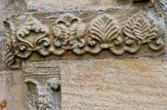Palm leaf carvings, north doorway