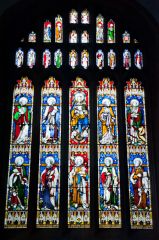 Perpendicular west window