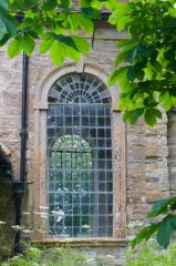 Georgian window in the nave