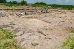 Archaeological excavations on the fort