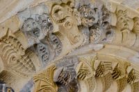 Norman carvings, doorway arch