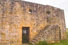 Stair to the first floor entrance