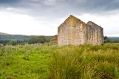 Approaching the bastle house