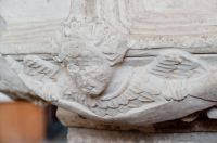 Angel on font
