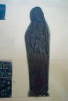 Bodiam, St Giles Church, Medieval brass