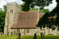 Bodiam, St Giles Church, St Giles from the churchyard