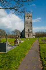 Bosherston, St Michael and All Angels, The west tower