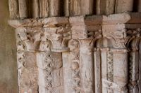 Doorway column capitals