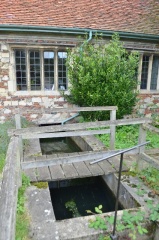 The leat channel