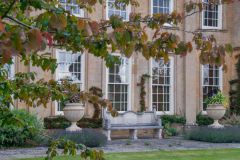 Rear lawn and manor house