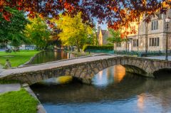 Footbridges across the River Windruch