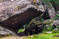 The passage underneath the Stone's tip