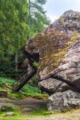 The 'ladder end' of the Srone