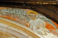 Boxford, St Mary's Church, Chancel arch wall painting 2