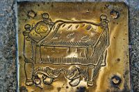 Boxford, St Mary's Church, Birde memorial brass