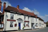 The Fleece pub, a 15th century coaching inn