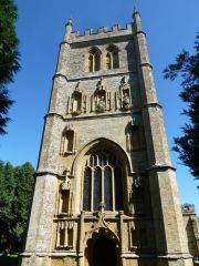 The west tower of St Mary's church (c) Basher Eyre