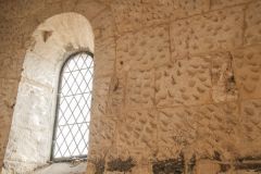 Round-headed chancel window