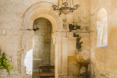 The Saxon chancel arch