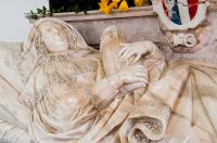 Bramfield, St Andrew's Church, Elizabeth Coke effigy