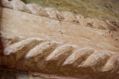 Cable moulding on the chancel arch