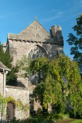 The abbey church exterior
