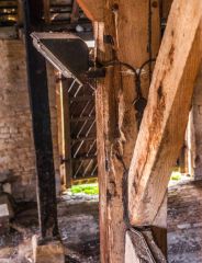Detail of interior woodwork