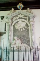 Brent Eleigh, St Mary's Church, Edward Colman memorial