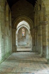 Priory church aisle