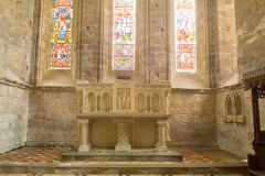 High altar in the church