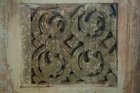 Saxon carving, west end