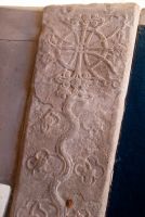 Brinsop, St George's Church, 13th century grave slab