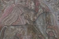 Brinsop, St George's Church, St George carving