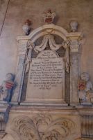 Brinsop, St George's Church, William Dansey memorial