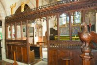 Brinsop, St George's Church, Chancel screen
