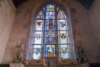 Brinsop, St George's Church, East window