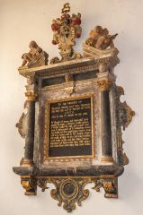 Sir Francis Drewe memorial, 1675