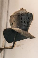 Edward Drewe funeral helmet