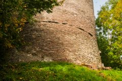 Another view of the tower base